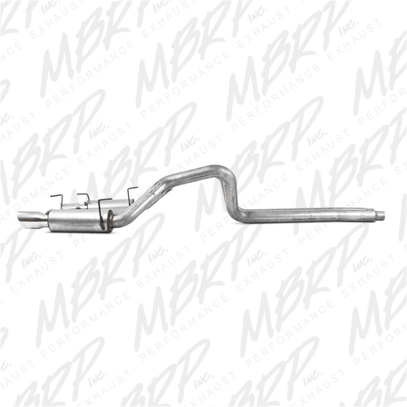 MBRP 05-09 Ford Mustang GT 4.6L Dual Split Rear Race Version AL/ 3in Cat Back Exhaust System