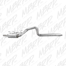 Load image into Gallery viewer, MBRP 05-09 Ford Mustang GT 4.6L Dual Split Rear Race Version AL/ 3in Cat Back Exhaust System