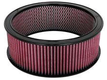 Load image into Gallery viewer, aFe MagnumFLOW Air Filters Round Racing P5R A/F RR P5R 14OD x 12ID x 5H E/M (Blk/Red)