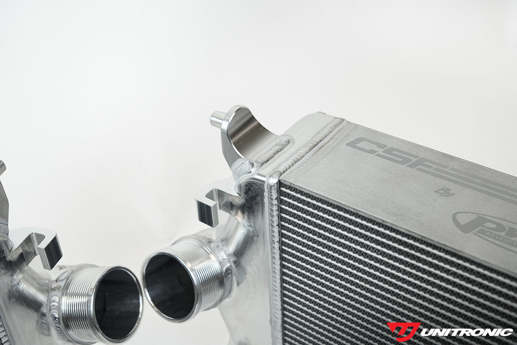 CSF Intercooler Upgrade for 4M SQ7/8 RAW Aluminum