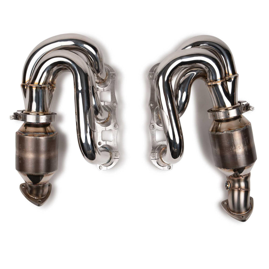 Fabspeed Porsche 987.2 Boxster / Cayman RENNKRAFT™ Modular Headers with HJS Catalytic Converters (2009-2012)