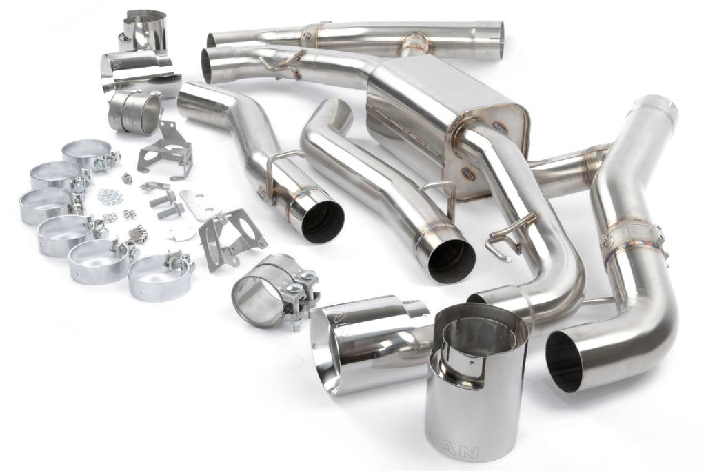 DINAN VALVED AXLE-BACK EXHAUST - 2020-2025 BMW X5M/X6M D660-0090