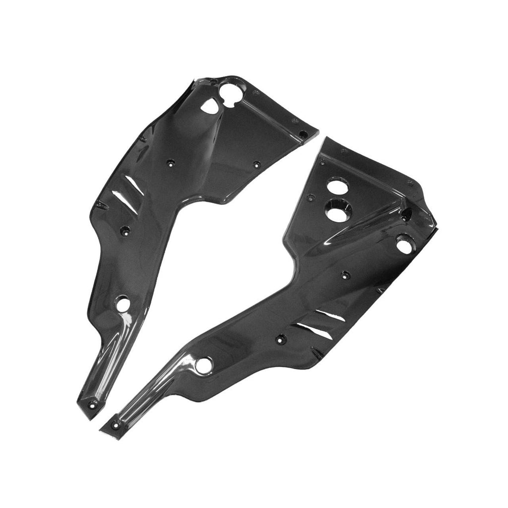 Carbon Fiber Right and Left Engine Cover Panels - Ferrari F12 Berlinetta