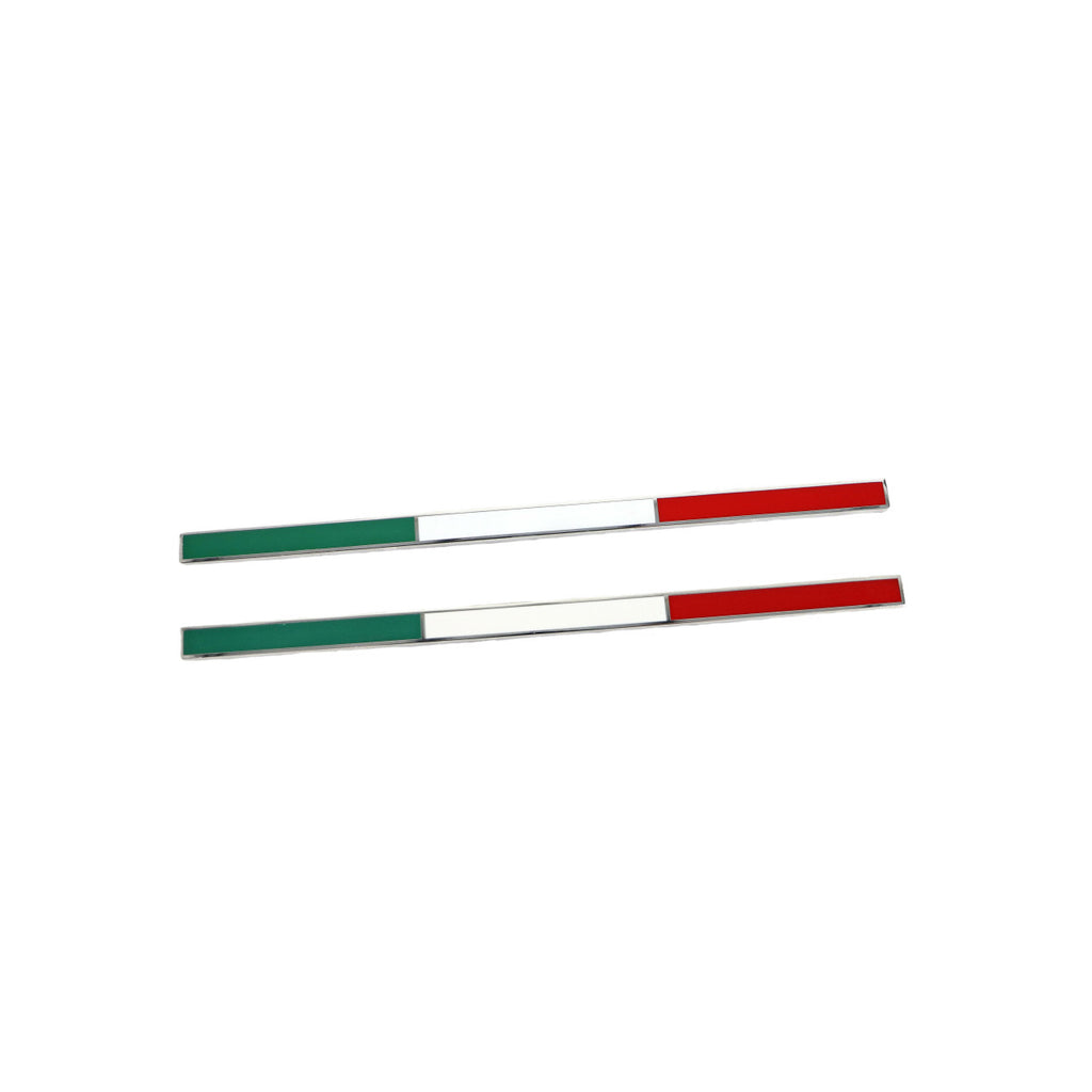 Carbon Fiber Small Ferrari Replica Italian Flag Emblem 458 Italia  Spider Ferrari