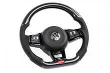 Load image into Gallery viewer, APR Carbon Fiber Steering Wheel W/ Perforated Leather - VW / Mk7 Golf R / GTi / Gli