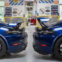 Load image into Gallery viewer, Fabspeed Porsche 981/718 Cayman GT4 Monoblock Wing Risers (2015+)