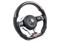 Load image into Gallery viewer, APR Carbon Fiber Steering Wheel W/ Perforated Leather - VW / Mk7 Golf R / GTi / Gli