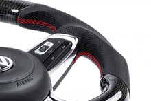 Load image into Gallery viewer, APR Carbon Fiber Steering Wheel W/ Perforated Leather - VW / Mk7 Golf R / GTi / Gli