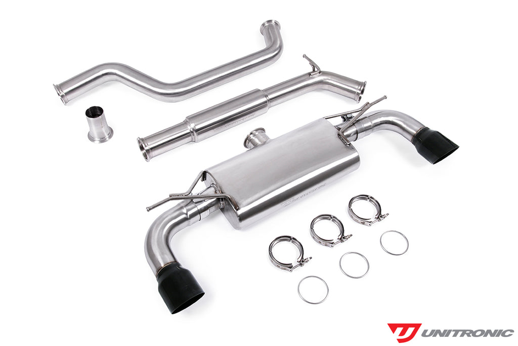 Unitronic Cat-Back for MK7 & MK7.5 GTI Black Tips