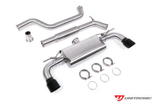 Load image into Gallery viewer, Unitronic Cat-Back for MK7 &amp; MK7.5 GTI Black Tips