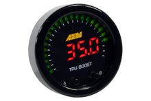 Load image into Gallery viewer, AEM X-Series Tru-Boost Controller Gauge w/ Boost Control Solenoid 80PSIg Internal MAP Sensor