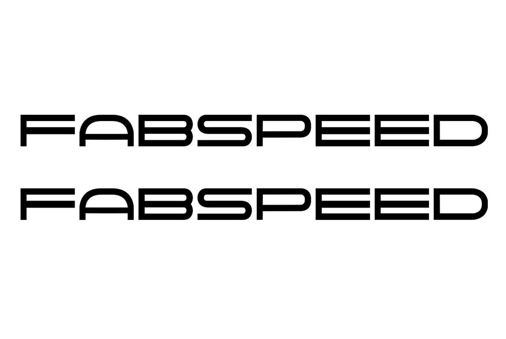 Fabspeed Motorsport Die-Cut Decals