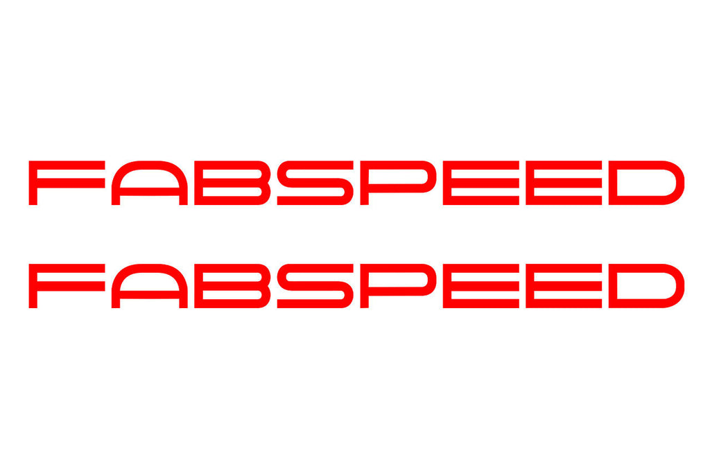 Fabspeed Motorsport Die-Cut Decals