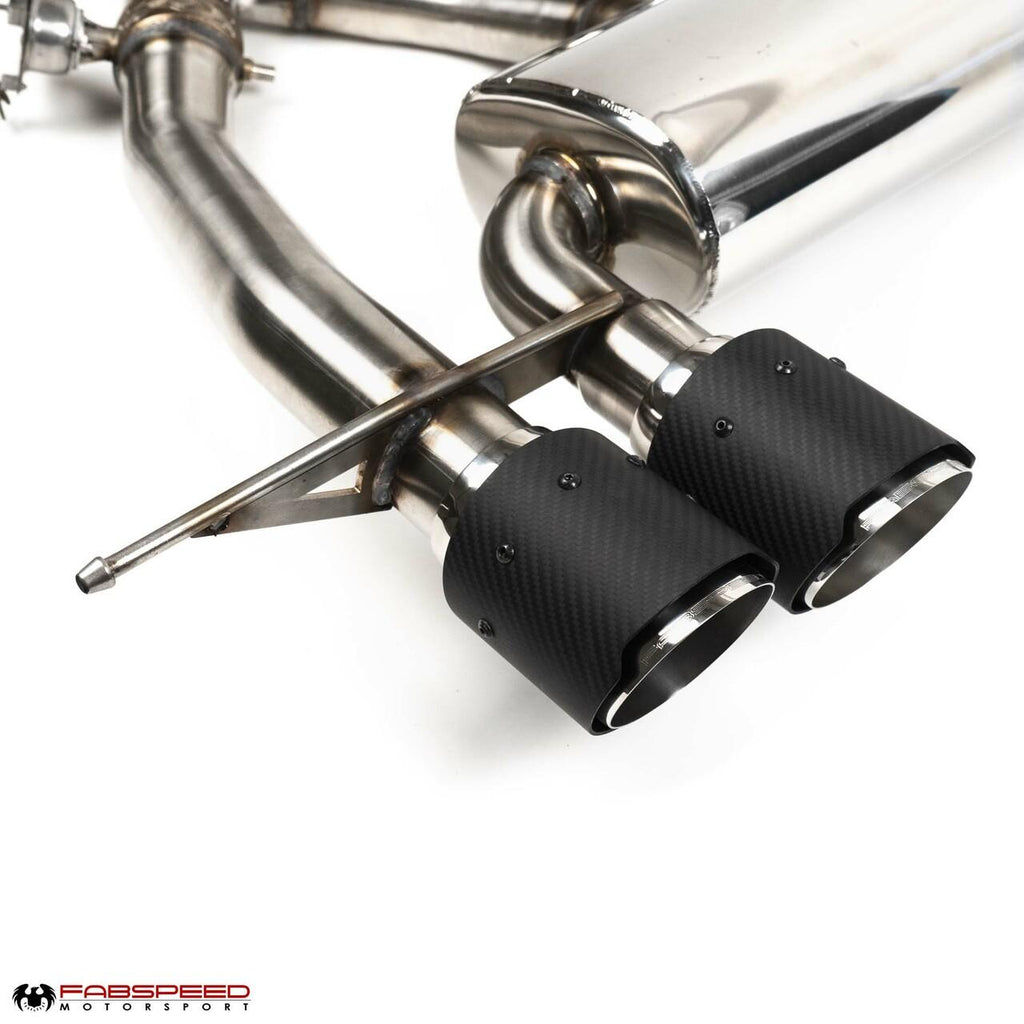 Fabspeed BMW M3/M4 (G80/G82) Turbo Back Exhaust Package (2021+)