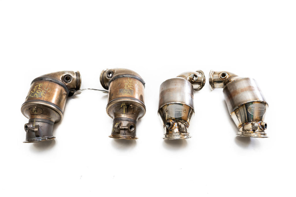 Fabspeed BMW M5 F90 Primary Sport Catalytic Converter Downpipes