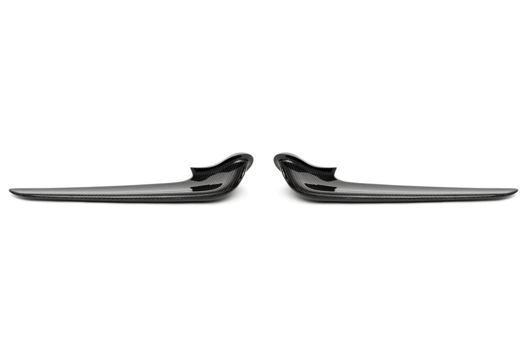 Fabspeed Ferrari 458 Italia Carbon Fiber Front Bumper Blades (2010-2015)
