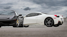 Load image into Gallery viewer, Fabspeed Ferrari 458 Italia Challenge Style Dual Exhaust Tips (2010-2015)