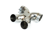 Load image into Gallery viewer, Fabspeed Porsche 718 Boxster/Cayman Maxflo True X-Pipe with Dual Tips (2017+)