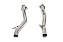 Load image into Gallery viewer, Fabspeed Porsche 958.2 Cayenne S E-Hybrid Secondary Competition Link Pipes (2015-2018)