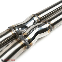 Load image into Gallery viewer, Fabspeed Porsche 970 Panamera S Resonator Bypass X-Pipe (2010-2013)