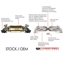 Load image into Gallery viewer, Fabspeed Porsche 992 Carrera Cat-Back Valvetronic Maxflo Exhaust System (2019+)