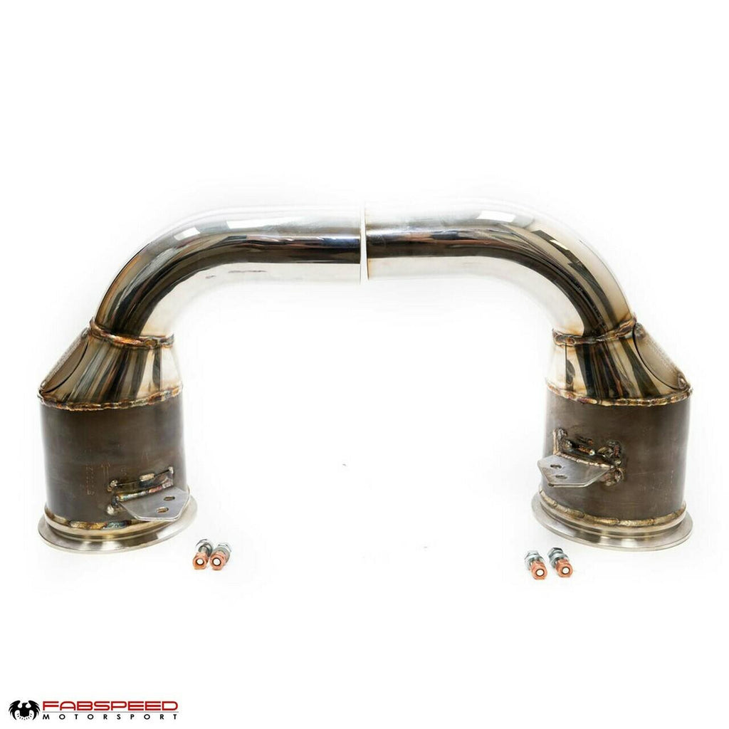 Fabspeed Porsche 992 Carrera Sport Catalytic Converters (2020+)