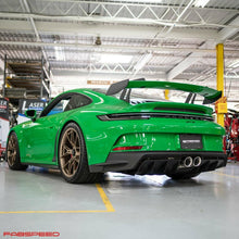 Load image into Gallery viewer, Fabspeed Porsche 992 GT3 / GT3 RS Deluxe Dual Style Tips (2022+)