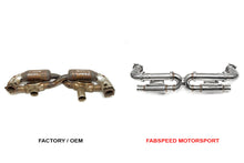 Load image into Gallery viewer, Fabspeed Porsche 993 Turbo Modular Competition Link Pipes. X-Pipe ONLY