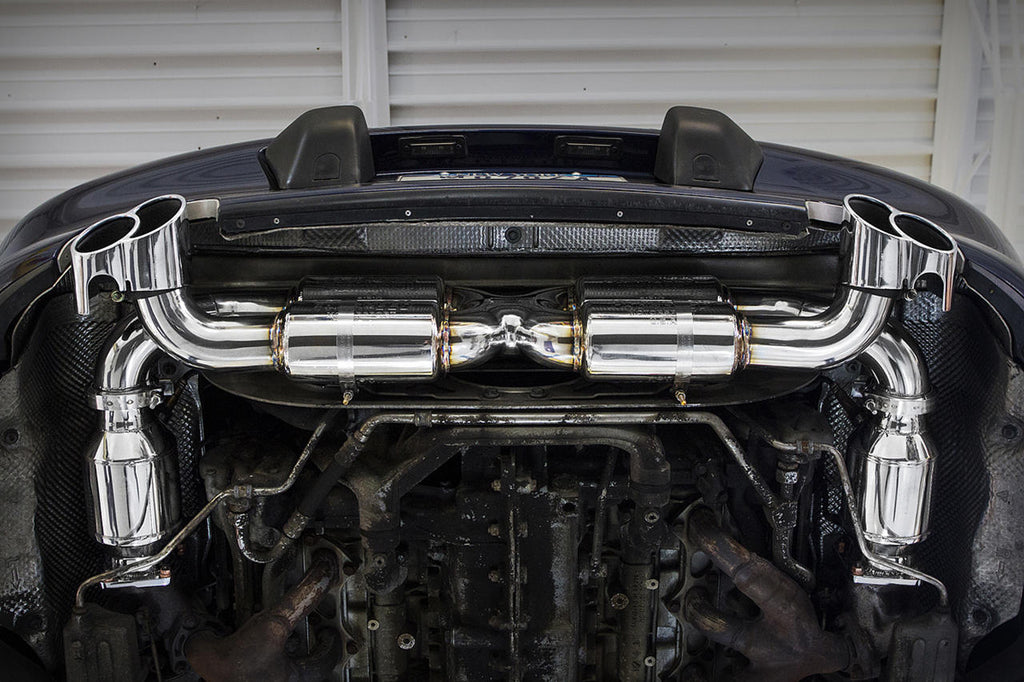 Fabspeed Porsche 996 Turbo Supersport 70mm X-Pipe Exhaust System (2000-2005)