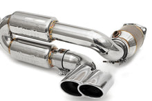 Load image into Gallery viewer, Fabspeed Porsche 996 Turbo Supersport 70mm X-Pipe Exhaust System (2000-2005)