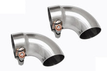 Load image into Gallery viewer, Fabspeed Porsche Competition Slip-On Turndown Tips (2.50&quot;/63.5mm ID) - Fabspeed Exhausts Only