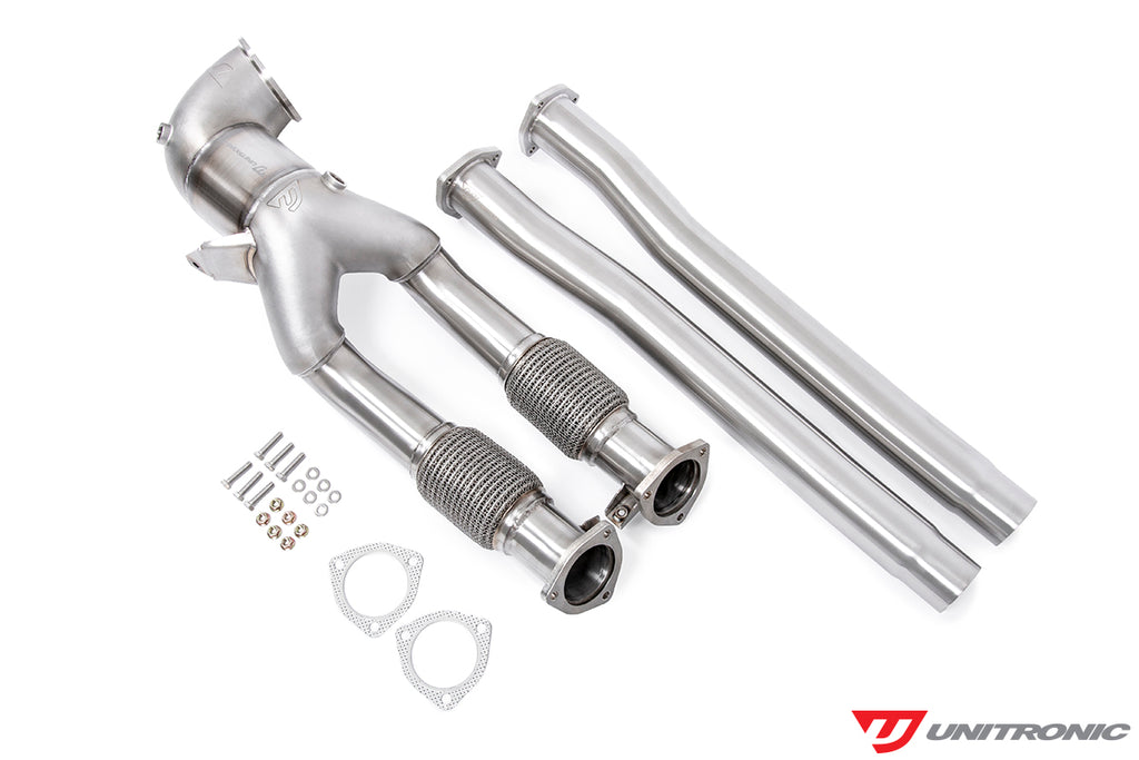 Unitronic Performance Downpipe w/ Midpipes for 2.5TFSI EVO