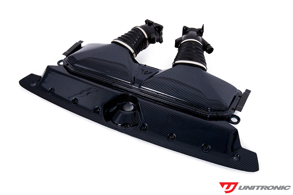 Unitronic Carbon Fiber Intake & Turbo Inlets for C8 RS 6/RS 7 Blue Carbon Kevlar
