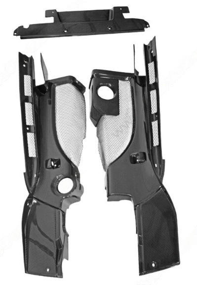 Carbon Fiber Coupe Engine Bay Panel Set (3 Piece Set) - Audi R8/V10 2007 - 2015