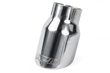 Load image into Gallery viewer, APR Double-Walled 3.5&quot; Slash-Cut Tips (Polished Silver) - Set of 2