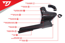 Load image into Gallery viewer, Unitronic Carbon Fiber Air Intake System with Air Duct for Tiguan MK2 2.0 TSI